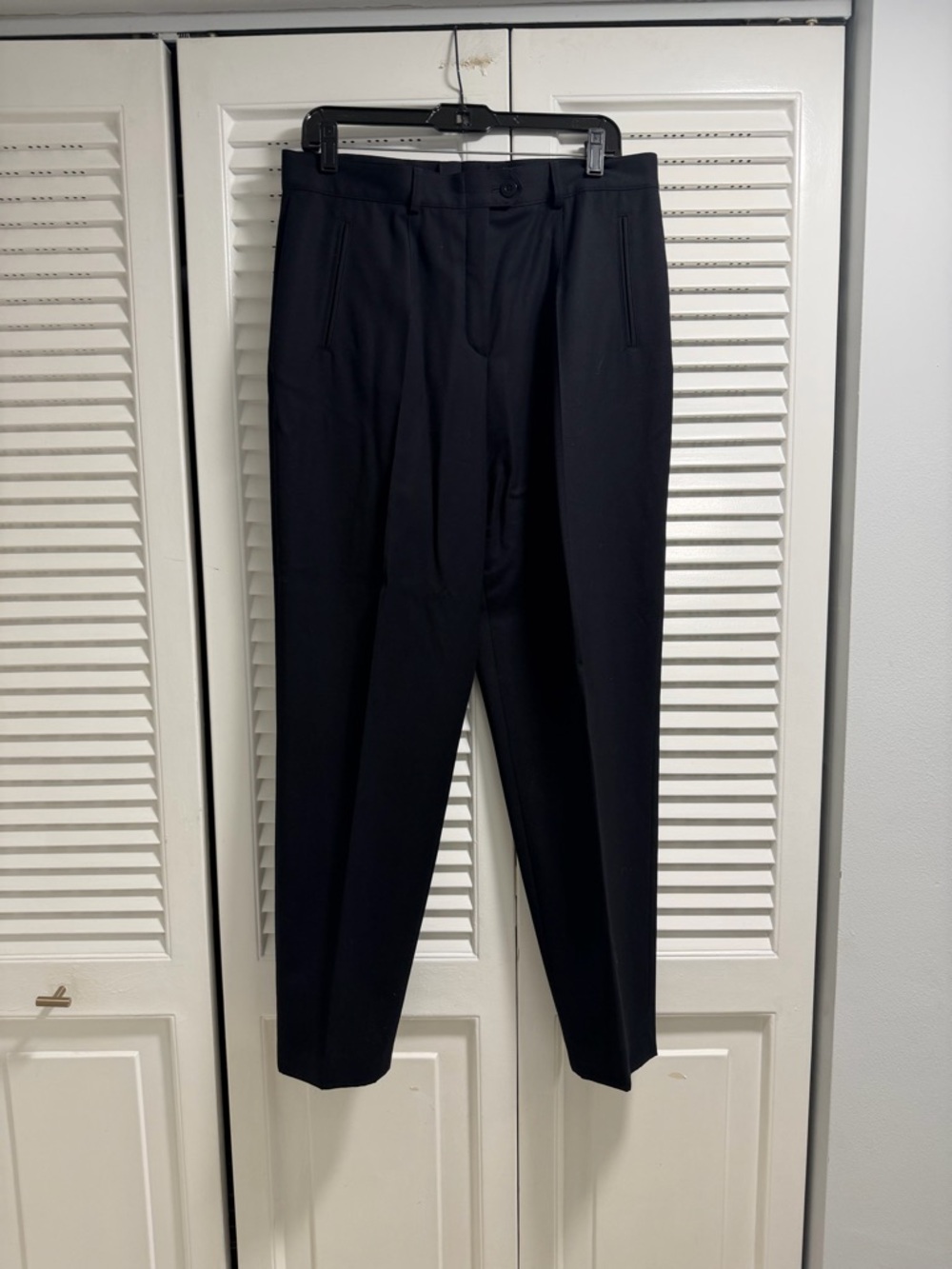 ESCADA MARGARETHA LEY Black Dress Trousers - Slim Tailored